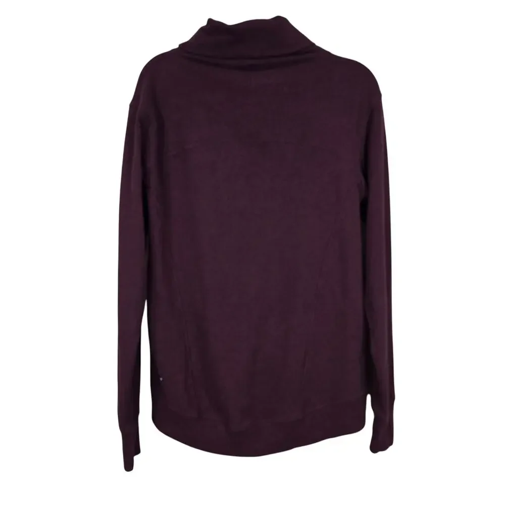 Women's Lululemon Maroon Turtleneck Sweatshirt | Size 6